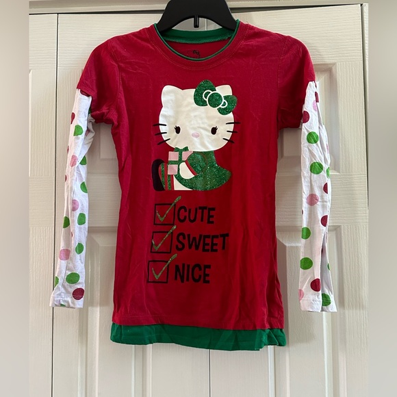 Hello Kitty Tops Hello Kitty Christmas Shirt Poshmark